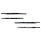 Chrome Front Fog Light Trim Cover for Mercedes Benz E Class W213 (2017–2023)