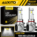 AUXITO 9005 HB3 LED Headlight Kit for Jeep Commander (2006–2010), Compass (2011–2013)