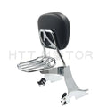 Detachable Sissy Bar Backrest w/ Luggage Rack for Sportster XL883 (2004–2016)