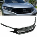 Front Grille for Honda Civic (2019–2021) Type-R Style Black Mesh