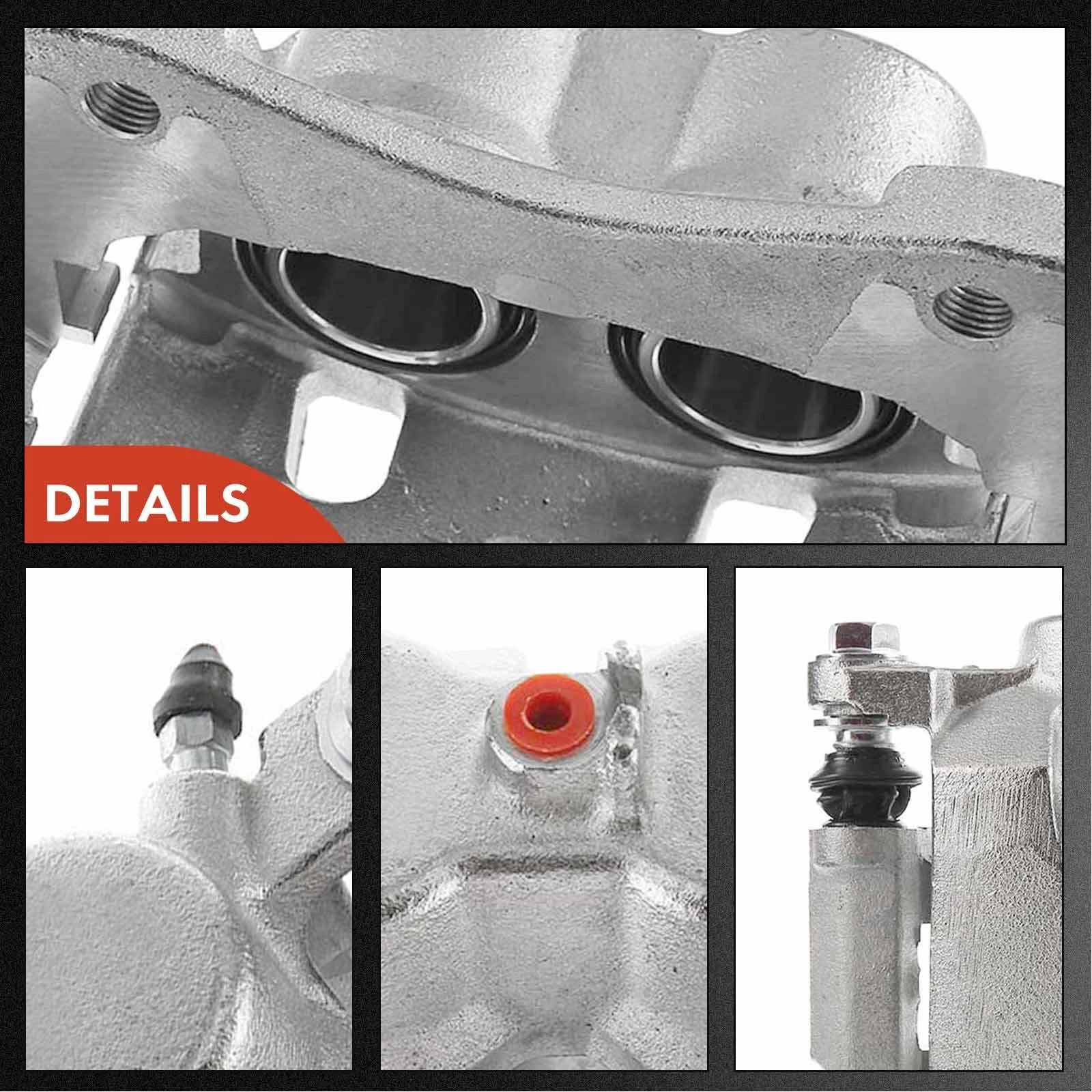 Front & Rear Ceramic Brake Pads for Honda Pilot (2009-2015)