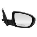 Passenger Side Mirror Black for Kia Optima (2014–2015) 876204C501