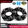 1-Inch 5x115 Hubcentric Wheel Spacers for Dodge Charger (2006–2010)