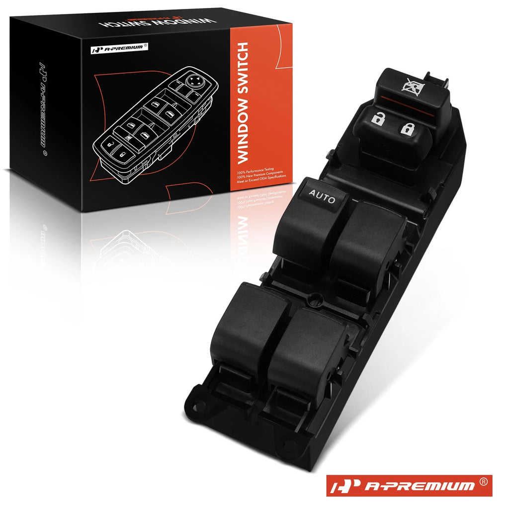 Front Left Power Window Switch for Toyota Corolla Matrix (2009-2013)