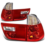 Pair Tail Brake Light Reverse Lamps for BMW X5 E53 (2000–2006)