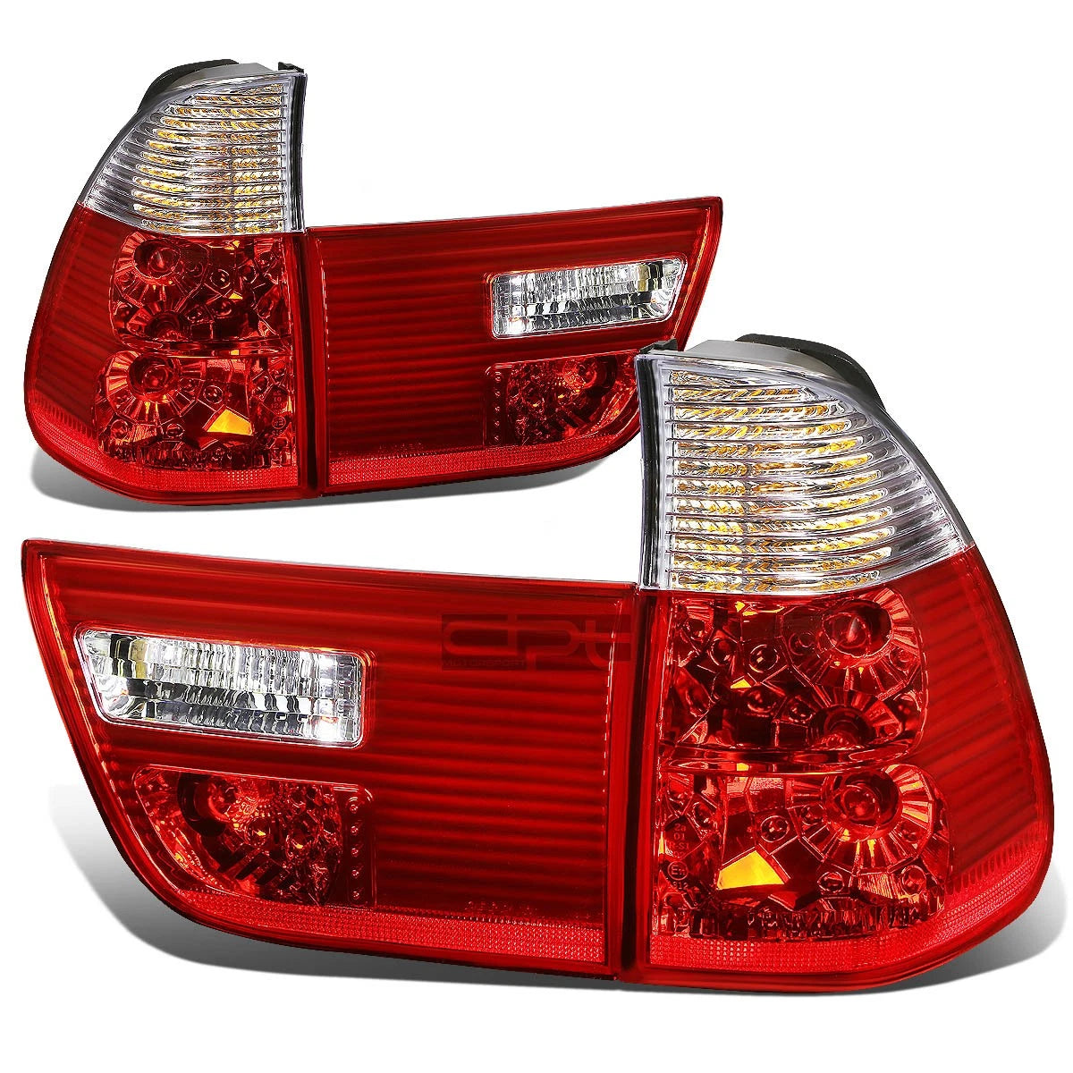 Pair Tail Brake Light Reverse Lamps for BMW X5 E53 (2000–2006)