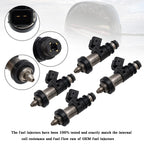 Set of 4 Fuel Injectors for Honda Outboard BF115-BF130 (MP7770, 16406-ZW5-000)