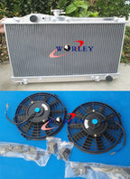 Aluminum Radiator & Fans for Toyota Celica ST165/ST162 GT-4 1986-1992