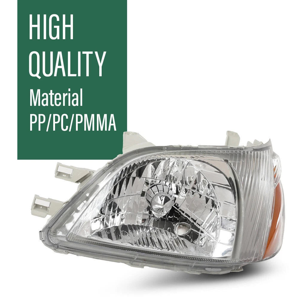 Headlight Assembly Set for Toyota Echo (2000–2002)