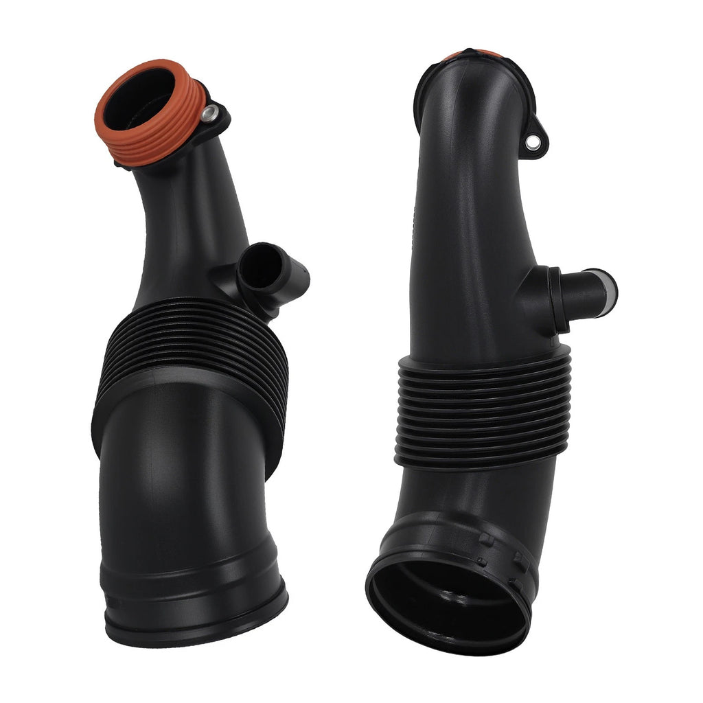 Set of 2 Air Inlet Pipes for BMW X5/X6 xDrive50i (2007–2013) 13717638568 13717638569