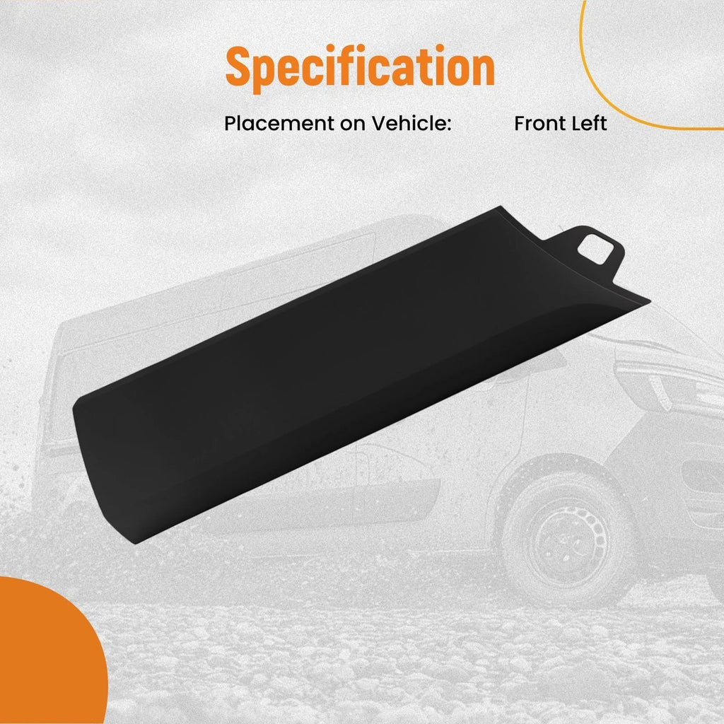 Front Lower Door Molding for Ford Transit 150/250/350 HD (2015–2019) Left