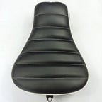 Custom Front Solo Driver Cross Stripe Seat for Harley XL1200X (2010–2015)