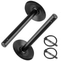 Pair of 5/8" Foot Snow Plow Blade Skid Shoes for ATV & UTV