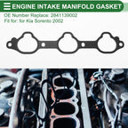 Engine Intake Manifold Gasket for Kia Sorento (2002) No. 2841139002