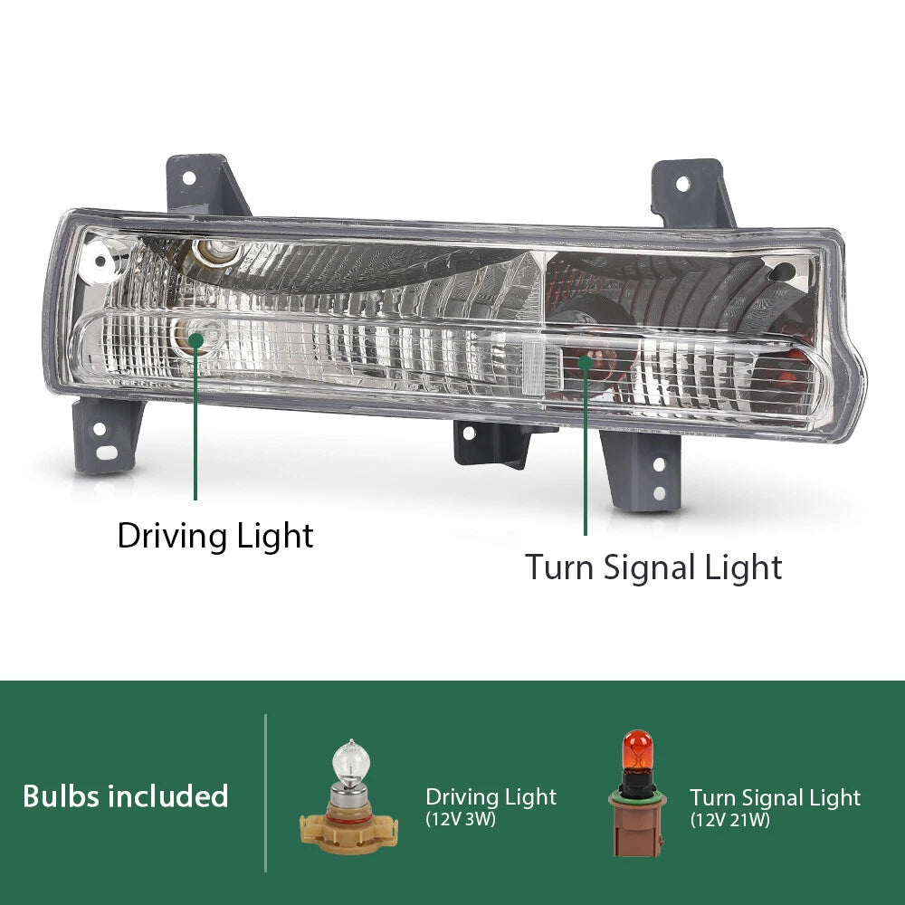 Front Bumper Parking Light for Jeep Compass (2018–2021) Right Side