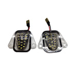 Set of 2 White LED License Plate Tag Lights for Suburban Yukon Tahoe Escalade (2007–2014)