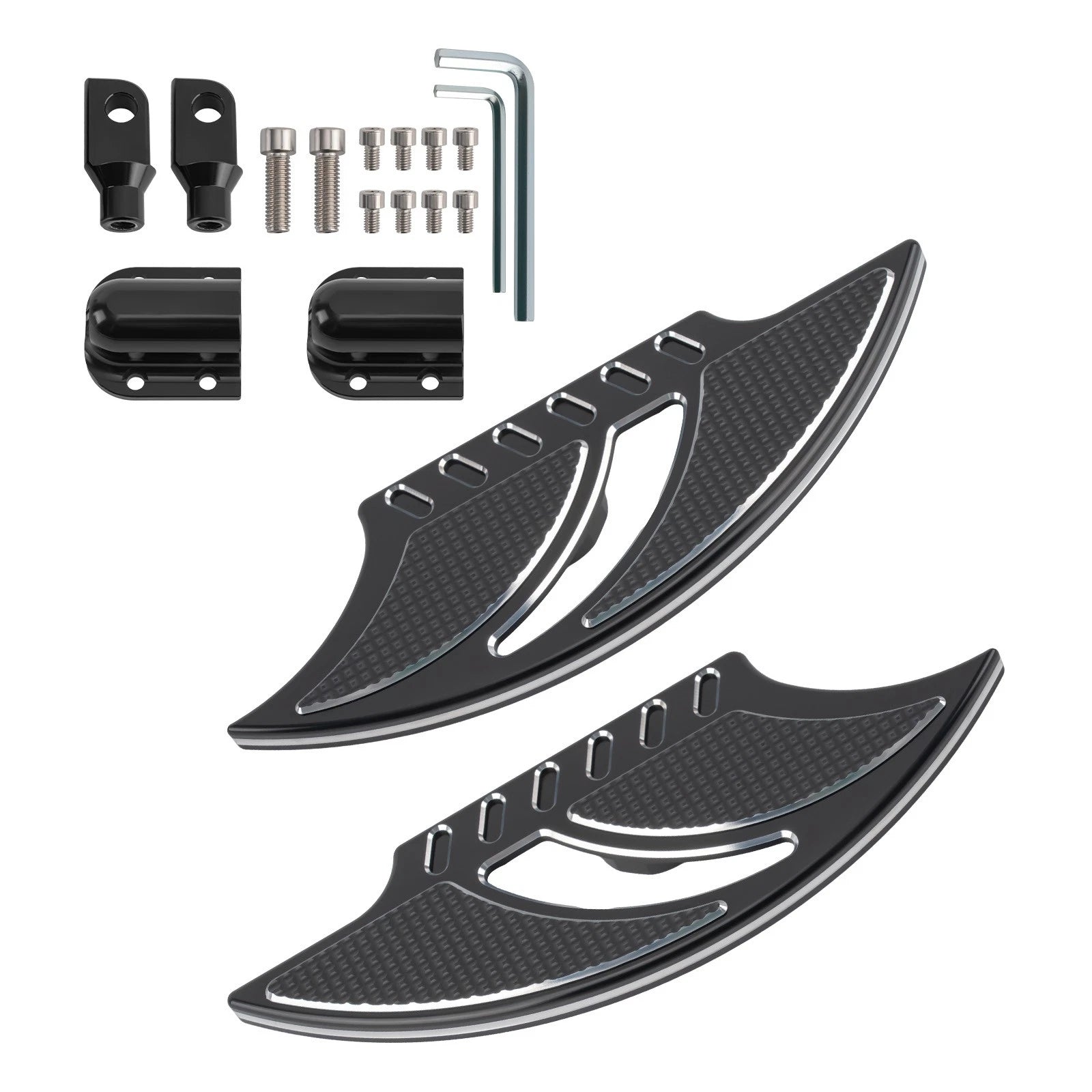 Rear Passenger Foot Pegs for Harley-Davidson Softail/Touring/Dyna