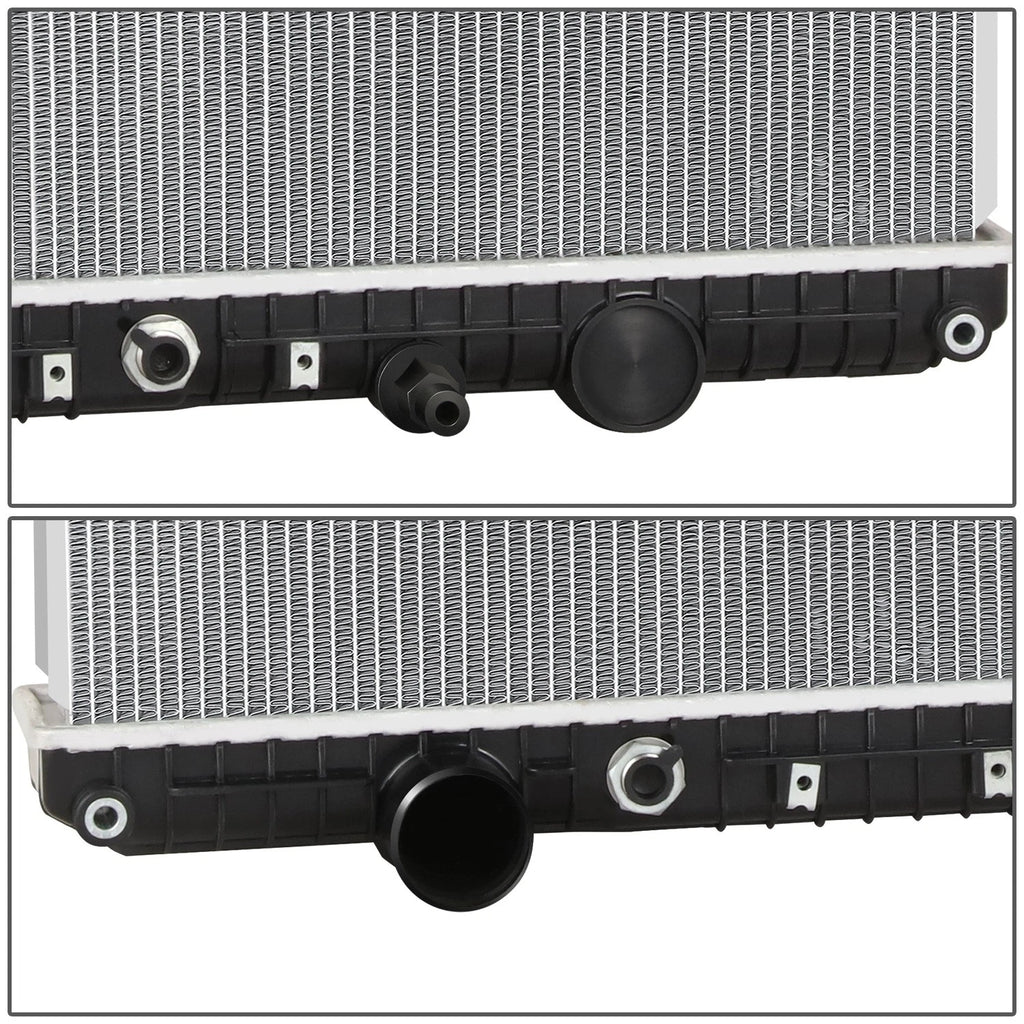 2-Row Aluminum Core Cooling Radiator for Cascadia/Century Class/Columbia (2008–2012)