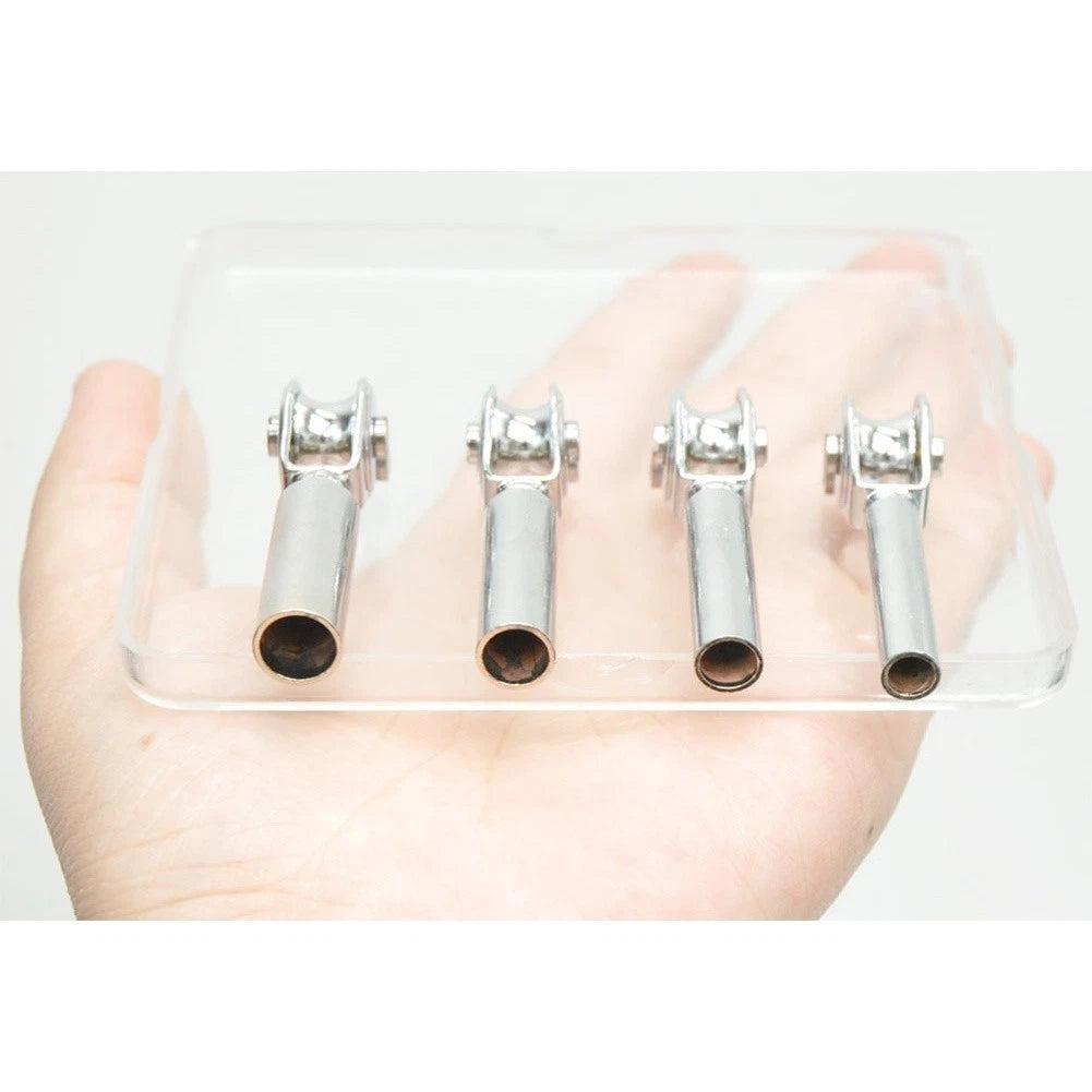 Stainless Steel Roller Fishing Rod Guides for Saltwater Boat Trolling