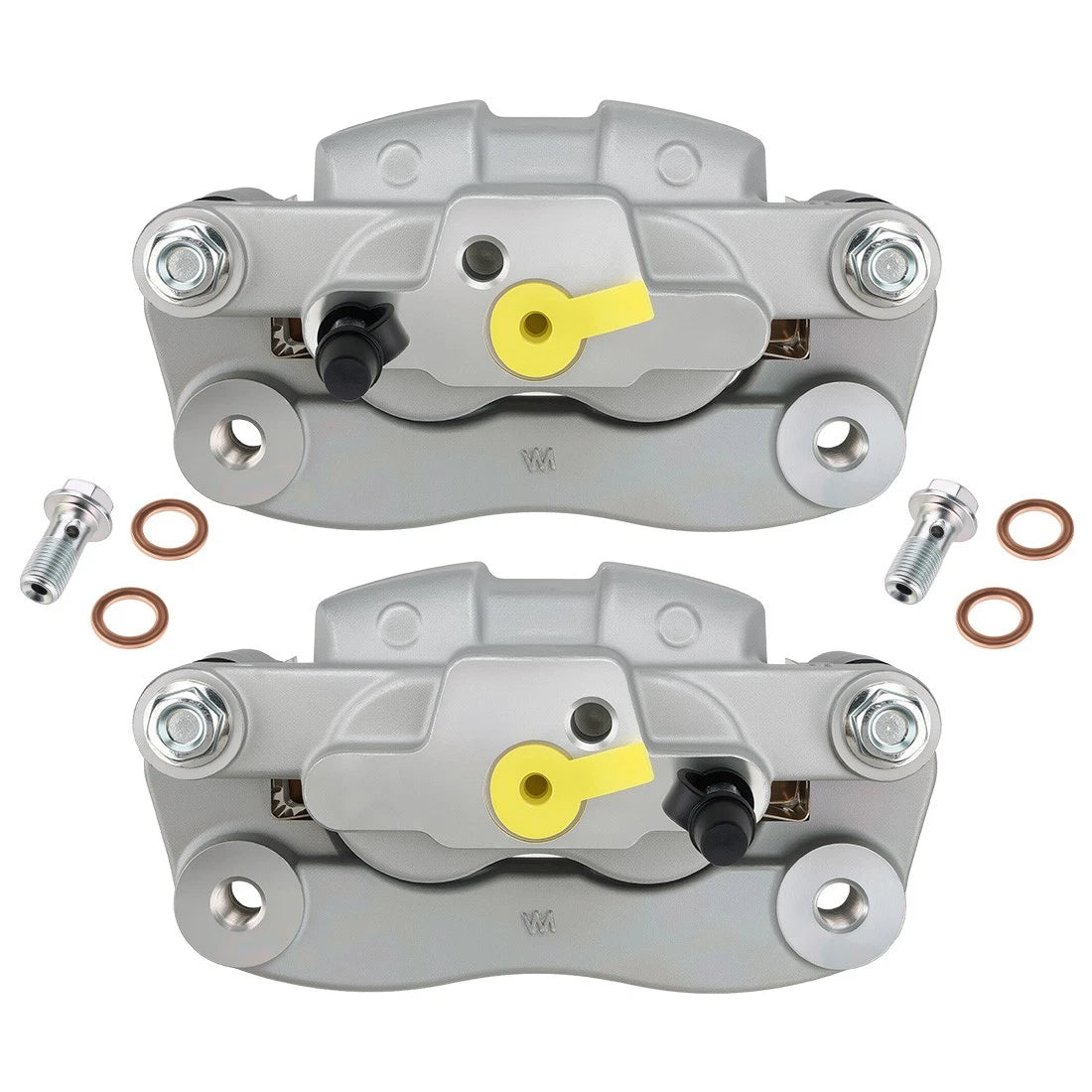 Set of 2 Rear Brake Calipers w/Pads for Yamaha YXZ1000R (2016–2024)