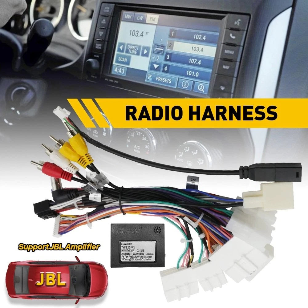 Power Harness Cable Adapter for Toyota EXV (2000–2005)