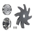 Single Groove Billet Pulley & Fan for Cadillac 472 500 502 (1968–1995)