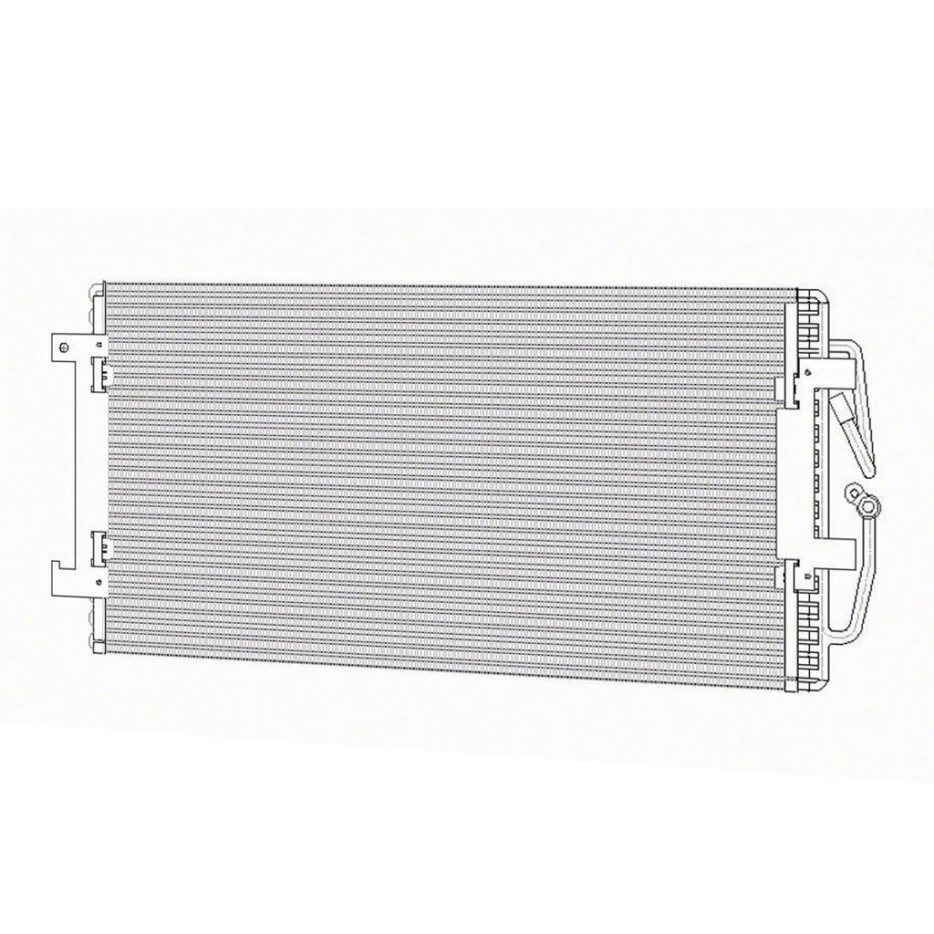 Replacement A/C Condenser for 2005 Buick Allure (Canada) (2005–2005)