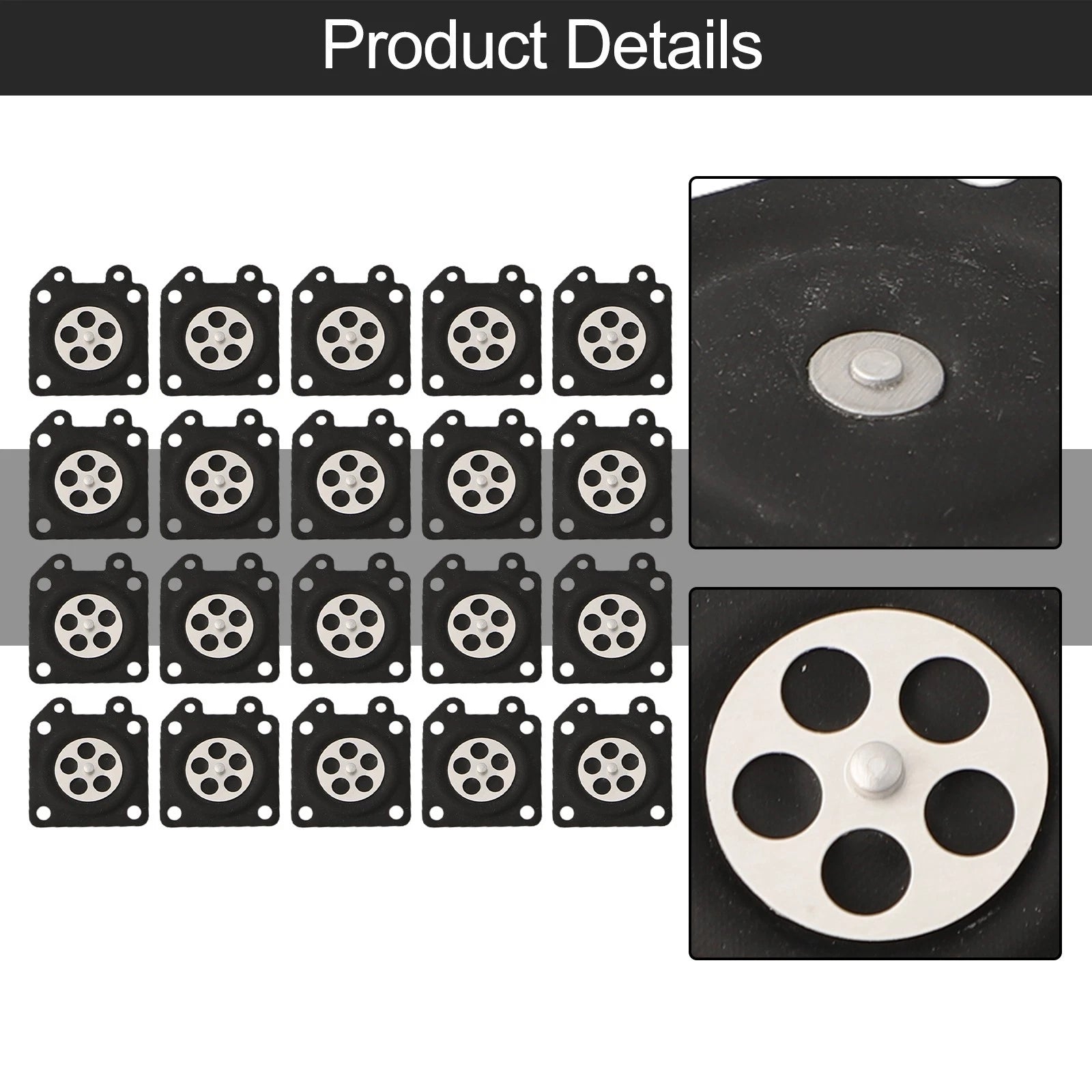 20X Carburetor Metering Diaphragm Sets for Chainsaw (95-526, 95-526-9-8)