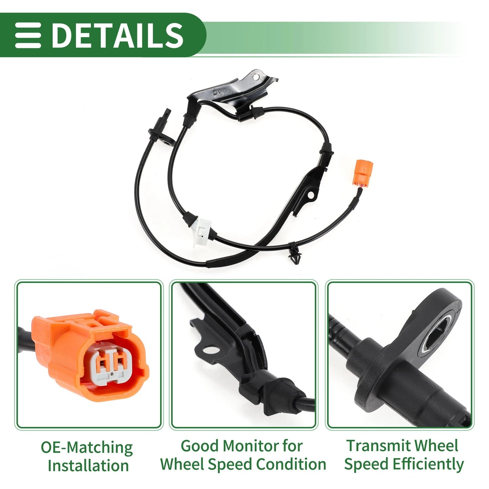 ABS Wheel Speed Sensor for Honda Accord (2006–2007) ABS No. 57450SDAA11