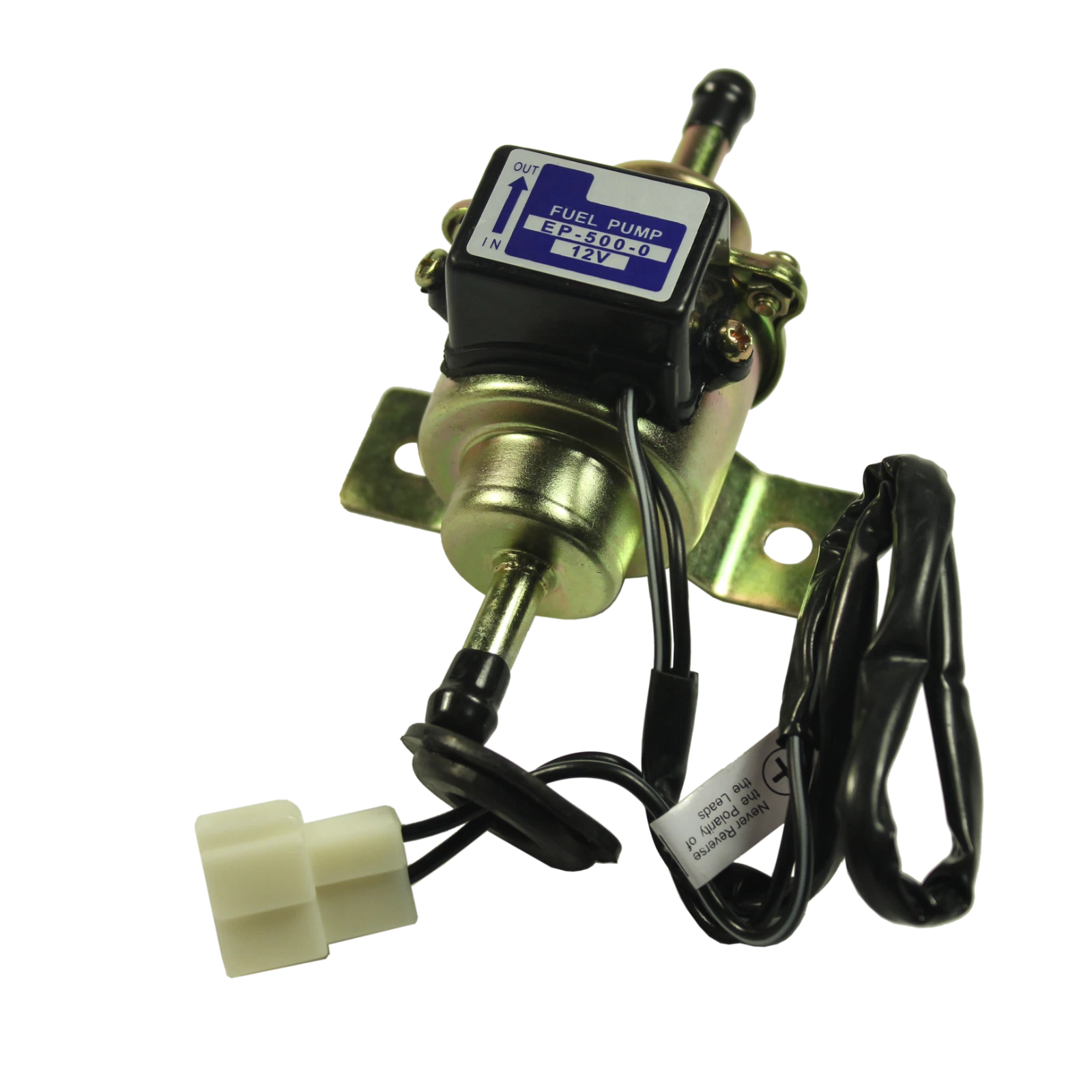 Chrome Fuel Pump for Universal Applications (Low Pressure 3-5 PSI)