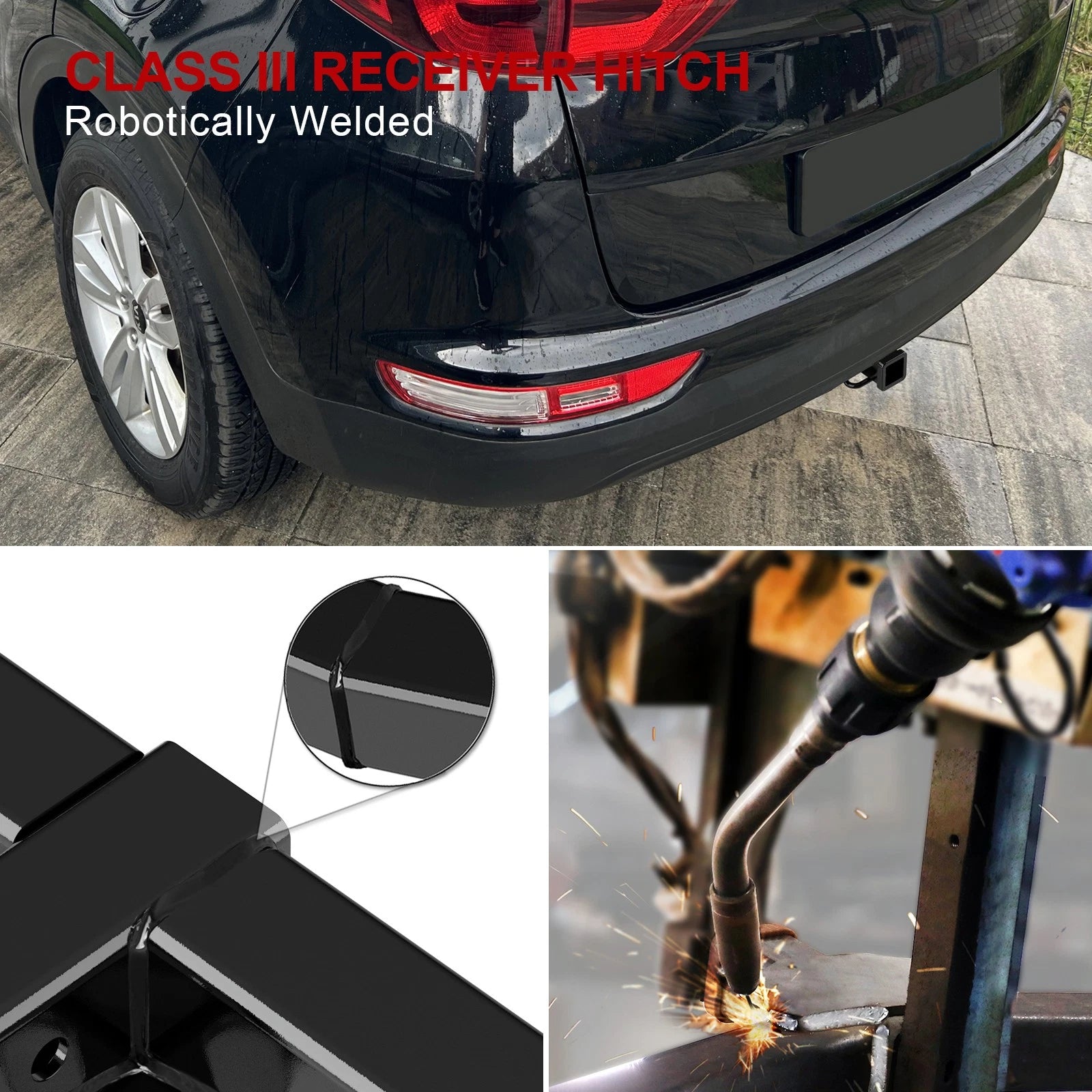 Trailer Hitch Receiver for Kia Sportage Hyundai Tucson (2011–2015)