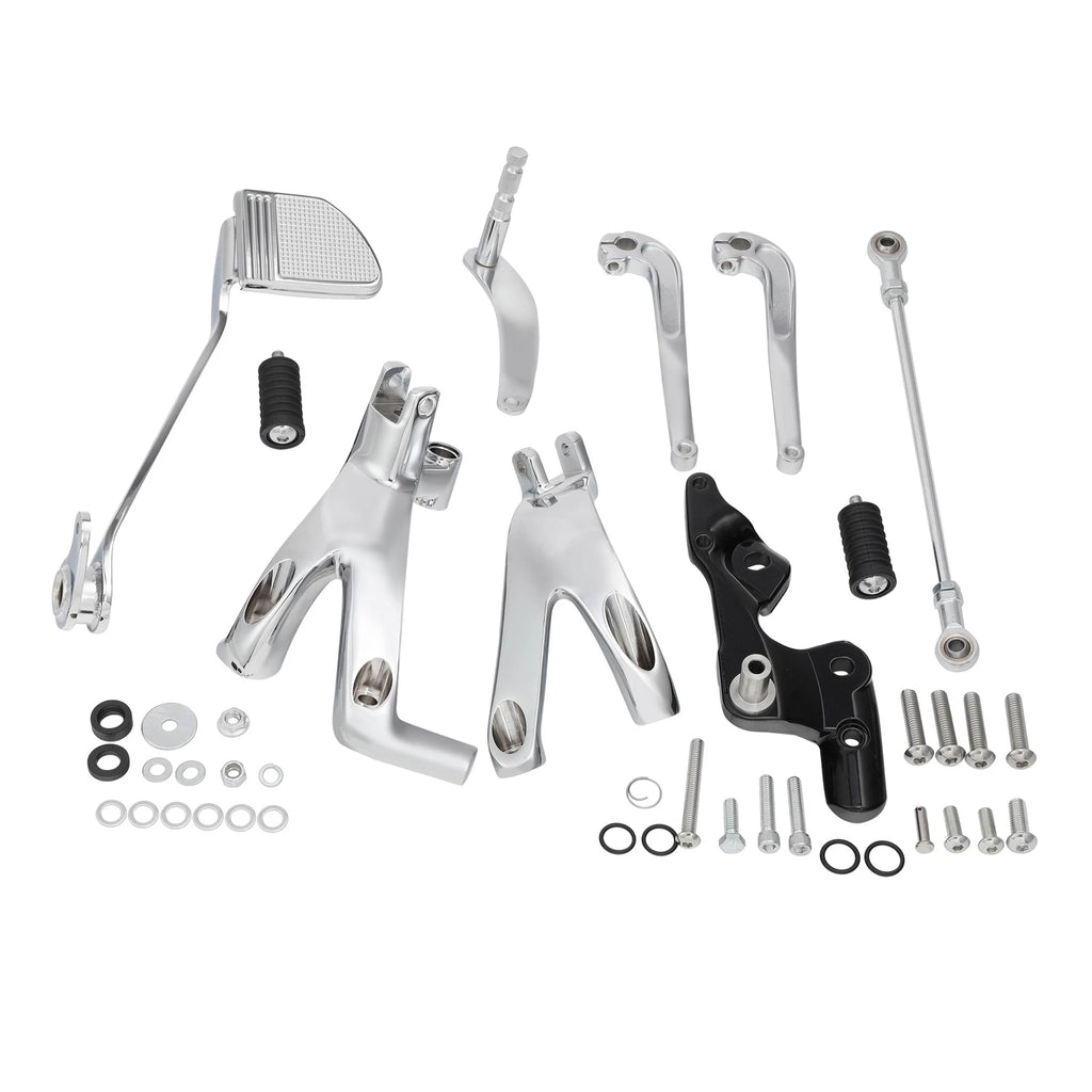 Foot Pegs Bracket Brake Lever Pedal for Harley Softail Low Rider (2018–2024)