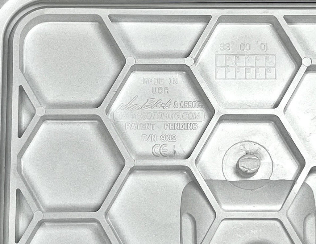 Boat Deck Hatch Lid for Jim Black (9in x 12in) Polar White OEM