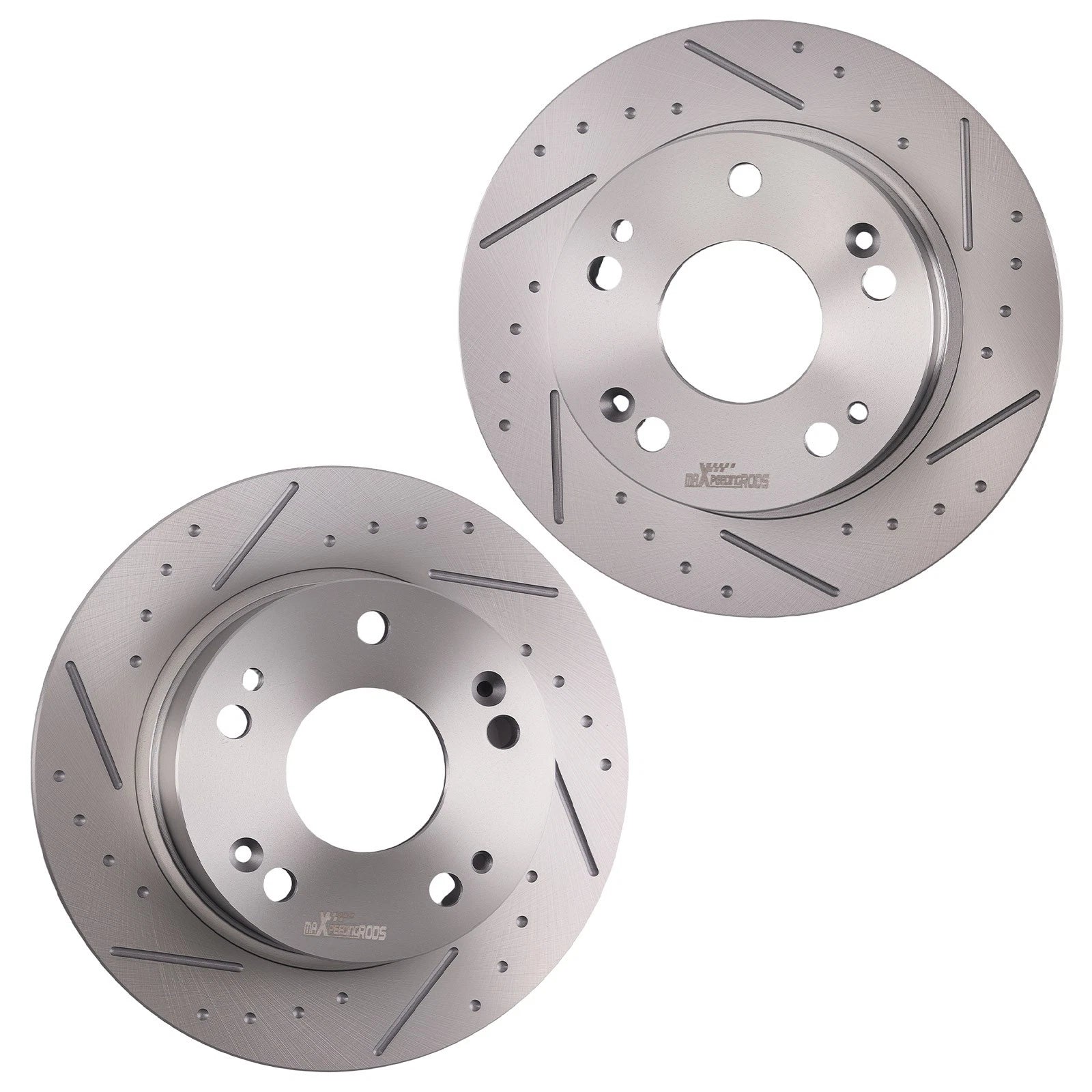 Rear Brake Rotors & Ceramic Pads Set for Honda Accord (2003–2007)