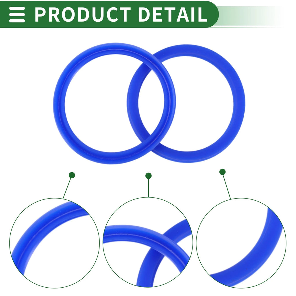 Set of 5 Oil Seal Rotary Shaft Seal 53x63x6mm High Pressure TPU