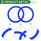 Set of 5 Oil Seal Rotary Shaft Seal 53x63x6mm High Pressure TPU