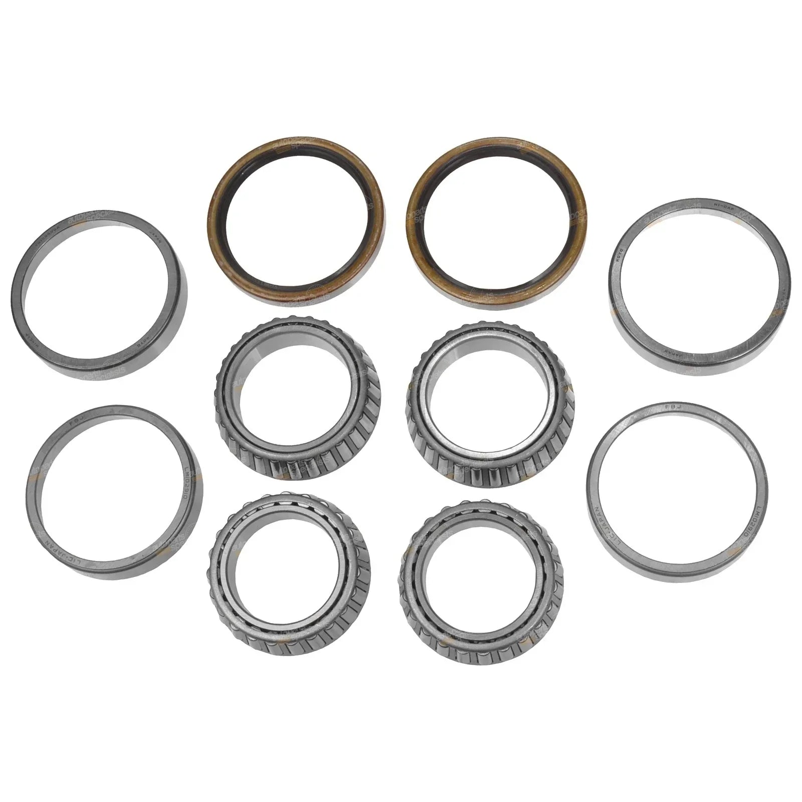 2 x Front Wheel Bearing Kits for Toyota Tarago (1986���1990)