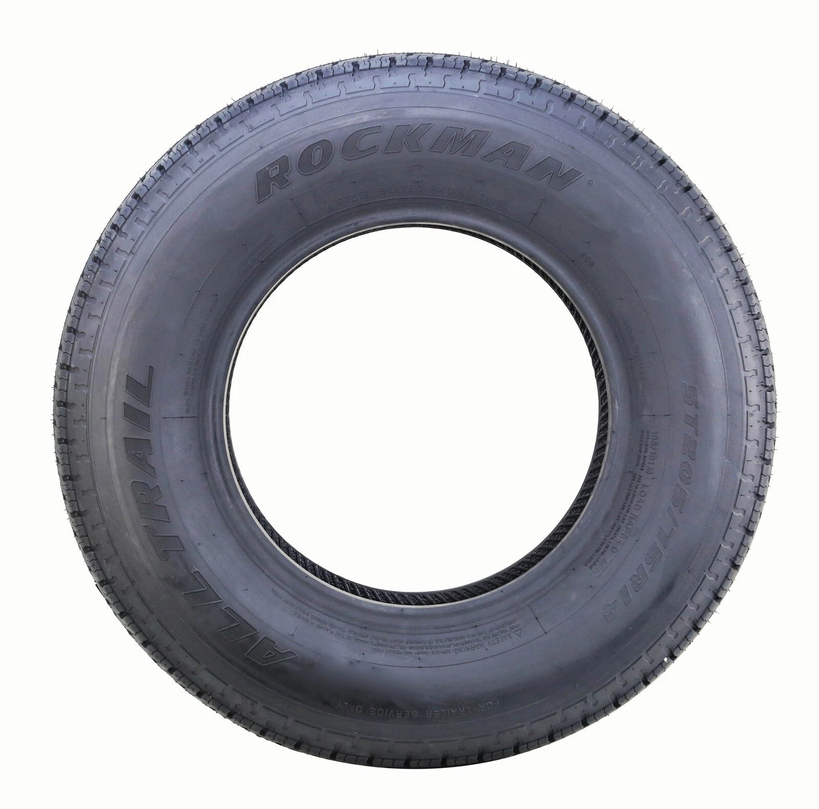 Set of 3 Trailer Tires ST205/75R14 8-Ply Load Range D 105M Steel Belted