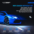 2X 9006 HB4 LED Headlight Bulbs for 6500K Canbus