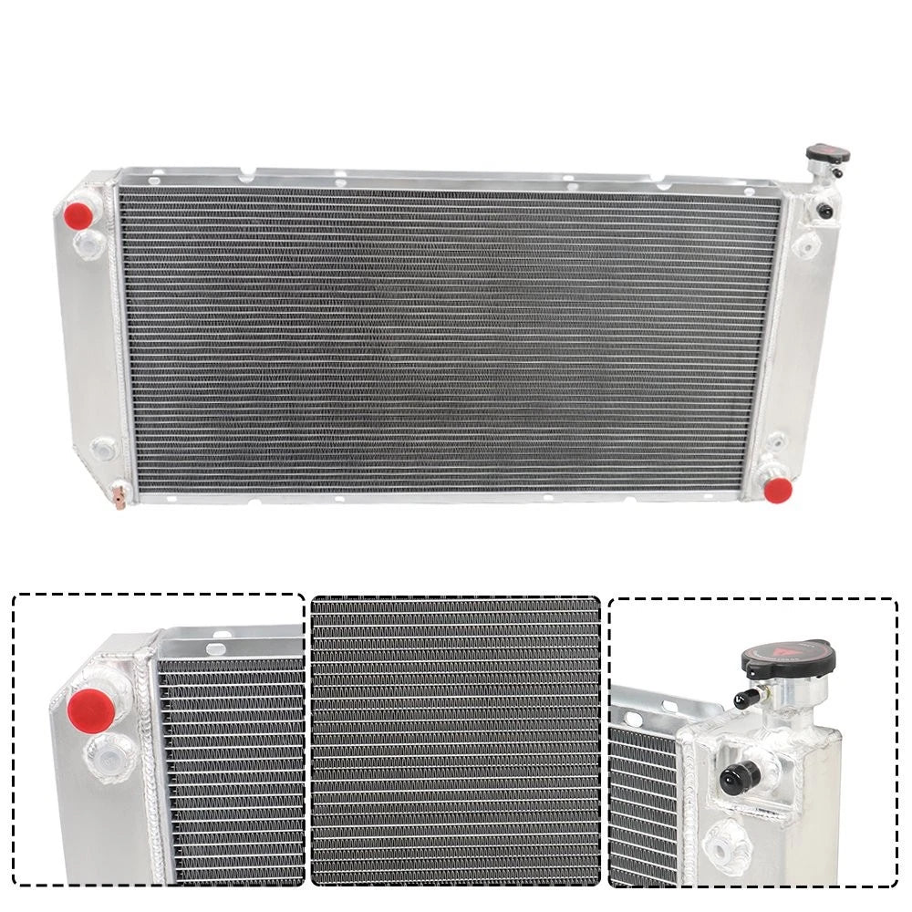 All Aluminum Modified Cooling Tank for Chevy C/K Truck 5.7L V8 (1988–1999)