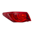 Replacement Driver Side Outer Tail Light Assembly for 2014-2015 Infiniti Q50