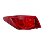 Replacement Driver Side Outer Tail Light Assembly for 2014-2015 Infiniti Q50