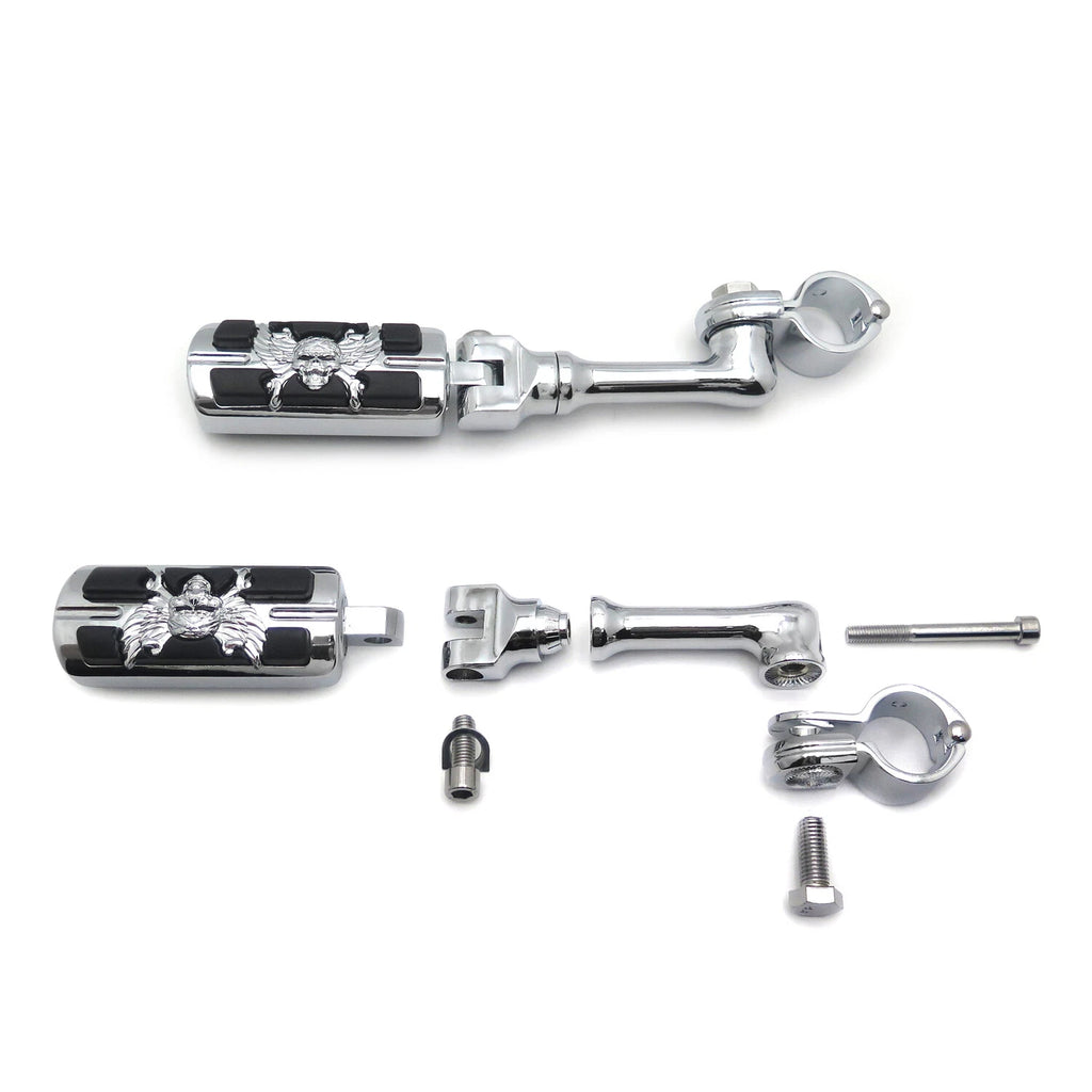 4.5" FootPeg Kit for Harley XL, Yamaha Virage (Year Unspecified)