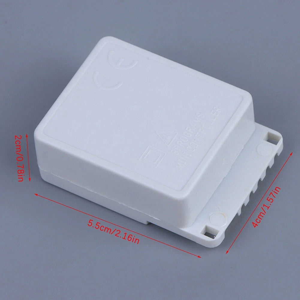 Compact Four Way LED Dimmer for Ribbon Strip Lights (8 Modes)