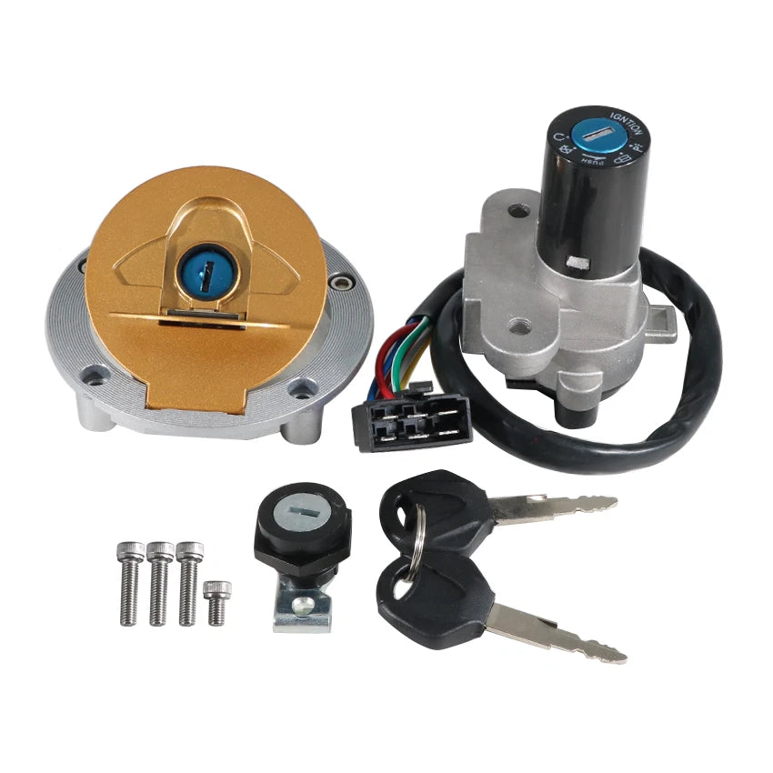 Ignition Key Switch & Fuel Tank Cap Set for Ducati Monster 750 (1996–2002) / ST4 (2000–2002)