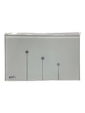 3 Gang White Light Switch for Koti AC100 240V (50-60Hz)