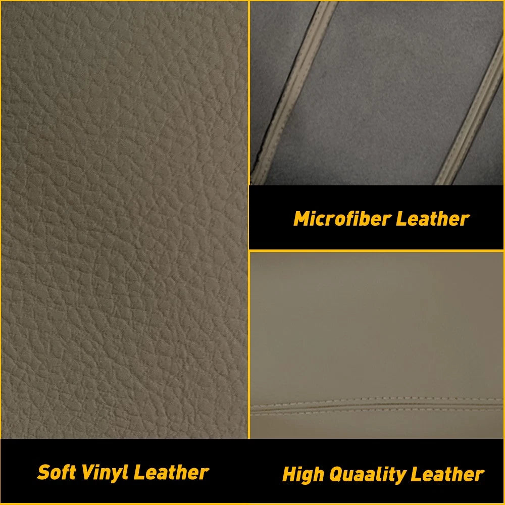 Center Console Lid Armrest Cover for Ford Ranger (1998–2004) EPY, Beige Leather