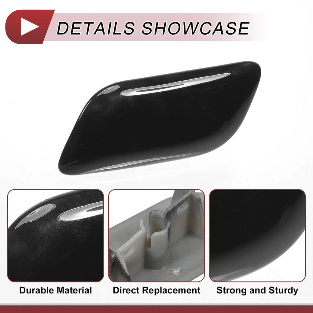 Front Left Washer Nozzle Cover for Lexus LX570 (2008-2011) - Black 1 x Cap