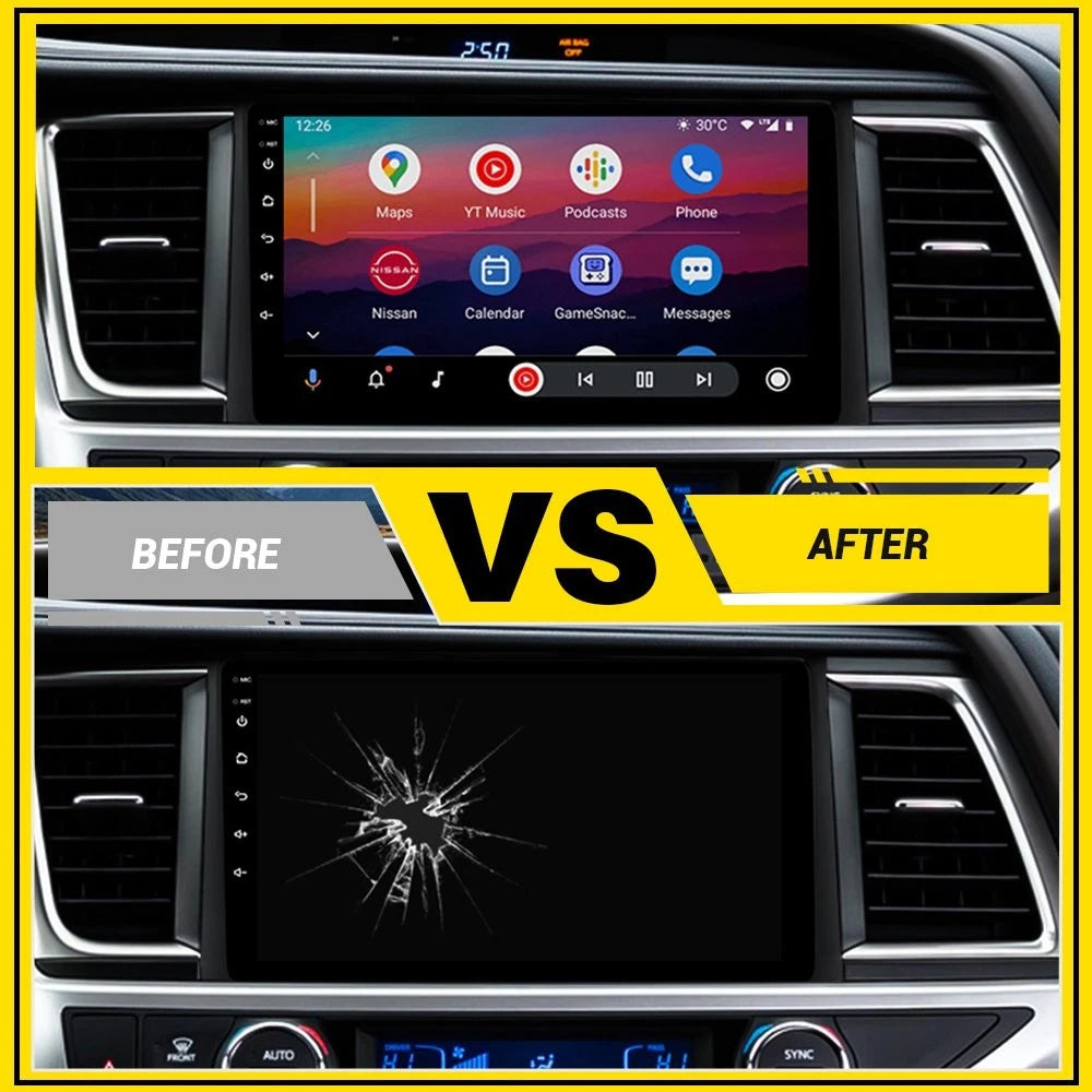 8" Touch Screen Glass Digitizer for Toyota Highlander (2003) LA080WV2