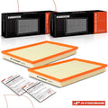 2X Engine Air Filter for BMW X5 (2007–2010) Flexible Panel